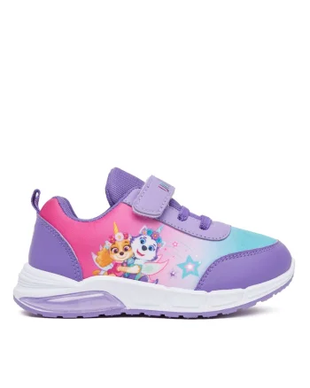 Pantofi copii,  violet, material textil, fete, Violet