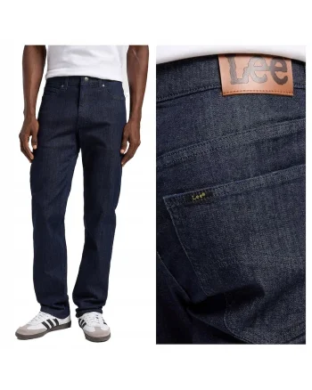 Blugi Barbati,  X, Regular Fit, Talie Medie, Fermoar, Lungi, 5 Buzunare, Bumbac, Albastru, Albastru