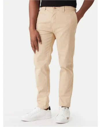 Pantaloni barbati,  bej, chino