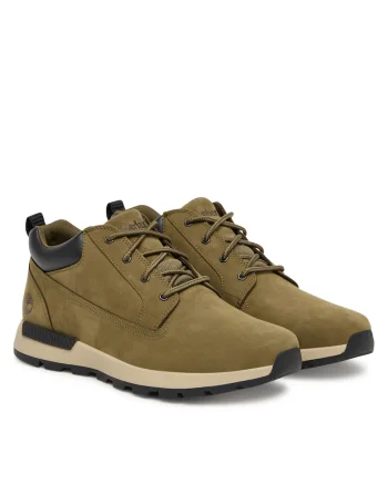 Tenisi barbati,  Killington Trekker, piele naturala, kaki