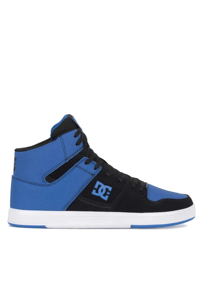Tenisi barbati  CURE HI TOP, piele naturala, negru, albastru