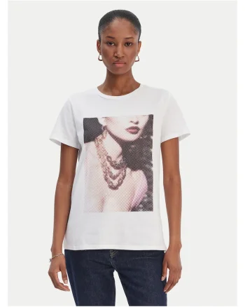 Tricou pentru dama,  Alb