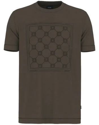 Tricou barbati  maro, bumbac