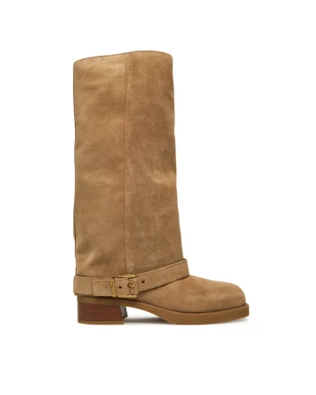 Cizme dama  40F5COFB5S, piele naturala, maro