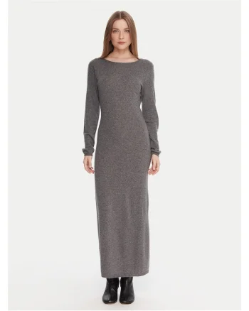 Rochie din tricot  gri,