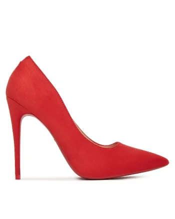 Pantofi dama,  model DZ0023, rosu, tocuri