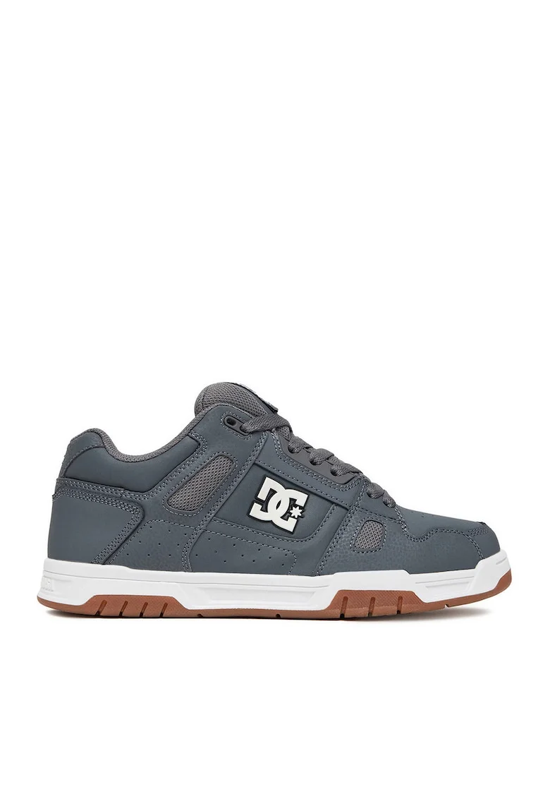 Tenisi barbati  CEO-V5-10121, piele naturala, gri