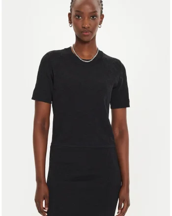 Tricou dama Maglia 103976 A21T,  negru