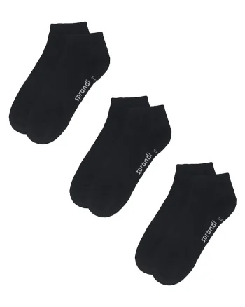 Sosete dama,  set 3 negruasdg