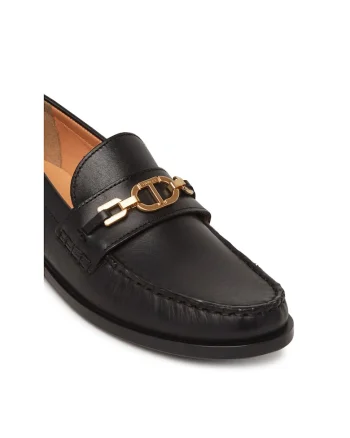 Mocasini dama  piele naturala, negru