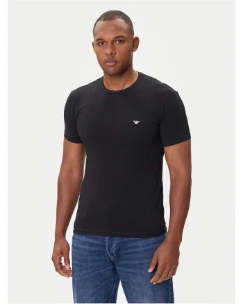 Tricou barbati,  negru, din bumbac