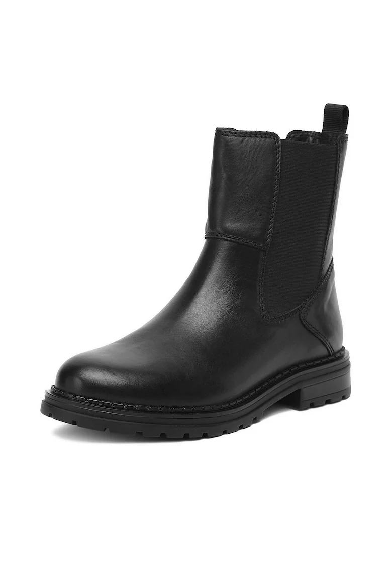 Botine dama,  piele naturala, negru CEO-WI16-TIBILISI-01