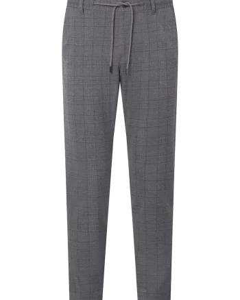 Pantaloni barbati  gri, material elastic
