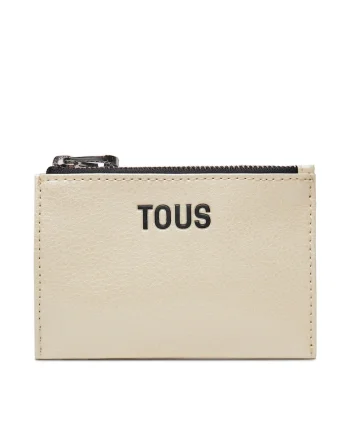 Portofel dama  etui pentru carduri, bej, model New Dorp