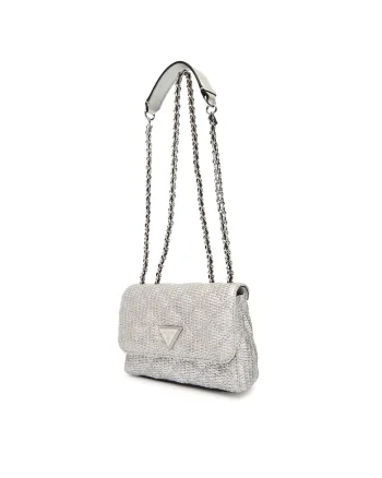 Geanta dama  Giully II Mini, material sintetic, culoare neagra