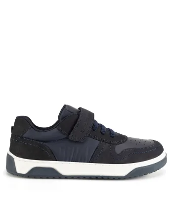 Tenisi copii,  bleumarin, piele naturala