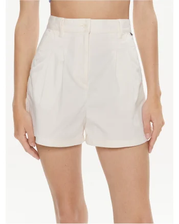 Pantaloni scurti pentru dama  alb