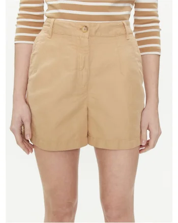 Pantaloni scurti dama,  bej