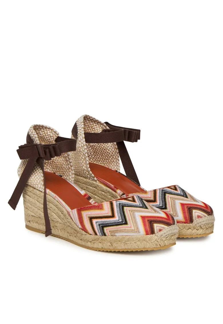 Espadrile dama,  textil, Multicolor