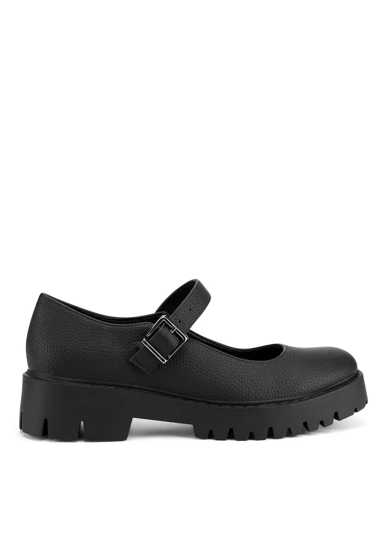Pantofi dama 8-829-1,  Textil, Negru,
