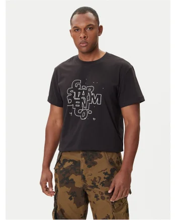 Tricou barbati G-Star Raw, negru, bumbac