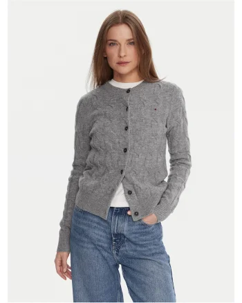 Cardigan dama  gri,