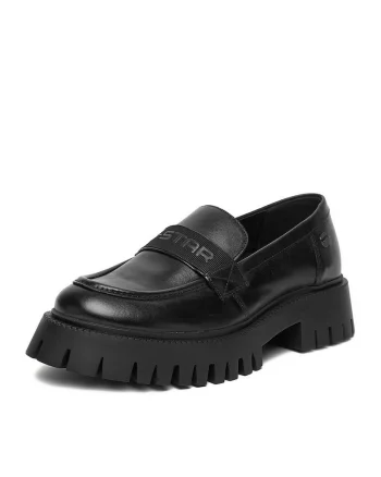 Mocasini dama,  piele naturala, Negru