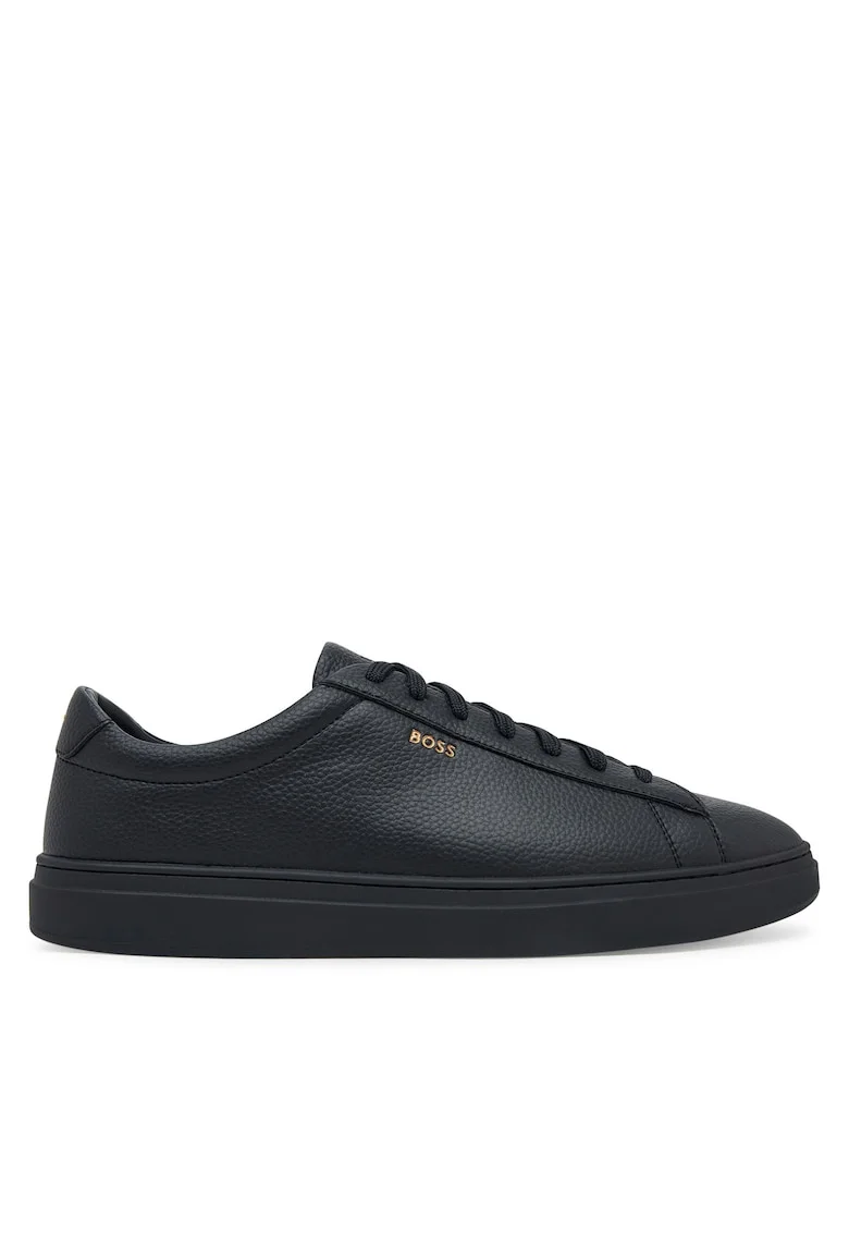 Tenisi barbati  model 007 Kieran, piele naturala, negru, 50548716