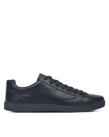 Tenisi barbati  bleumarin, piele ecologica, model NADAL-47S MI08,