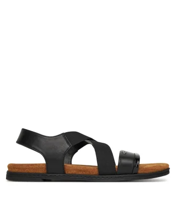 Sandale dama,  WI16-ARIA-01, piele naturala, Negru