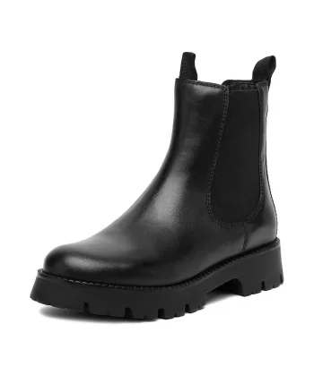 Botine dama,  piele naturala, negru CEO-WI16-780-01