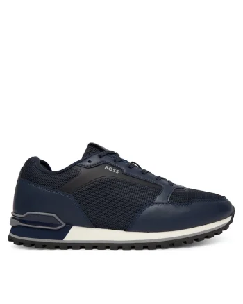 Tenisi barbati  Dark Blue 401, Parkour-L, culoare albastru inchis, material textil