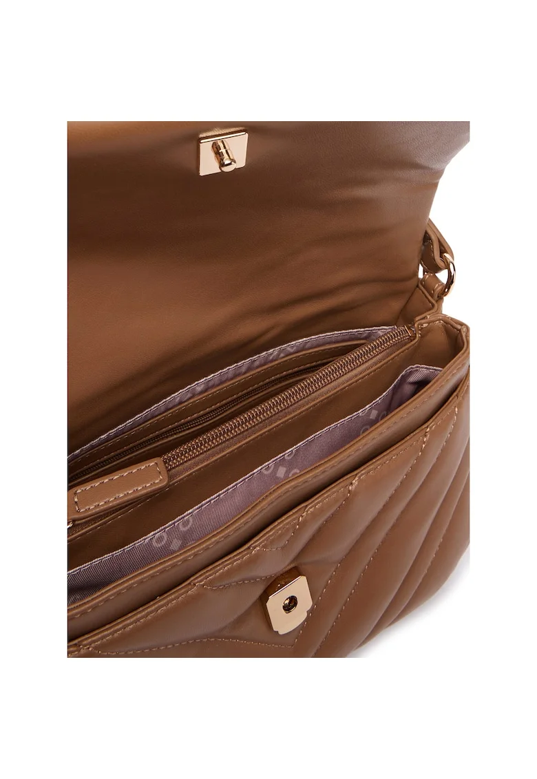 Geanta dama  Suede 81140, culoare bej, dimensiuni 30x25cm