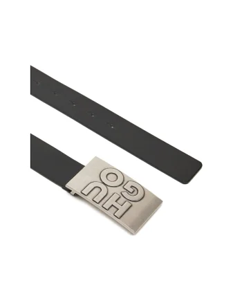 Curea barbati  Black 001 din piele naturala Hugo Black 001 50537037 barbati