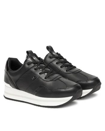 Tenisi dama  43T5RN, piele naturala, negru