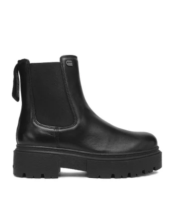 Ghete dama G-Star Raw, piele naturala, negru, CEO-WB-ADELA-10