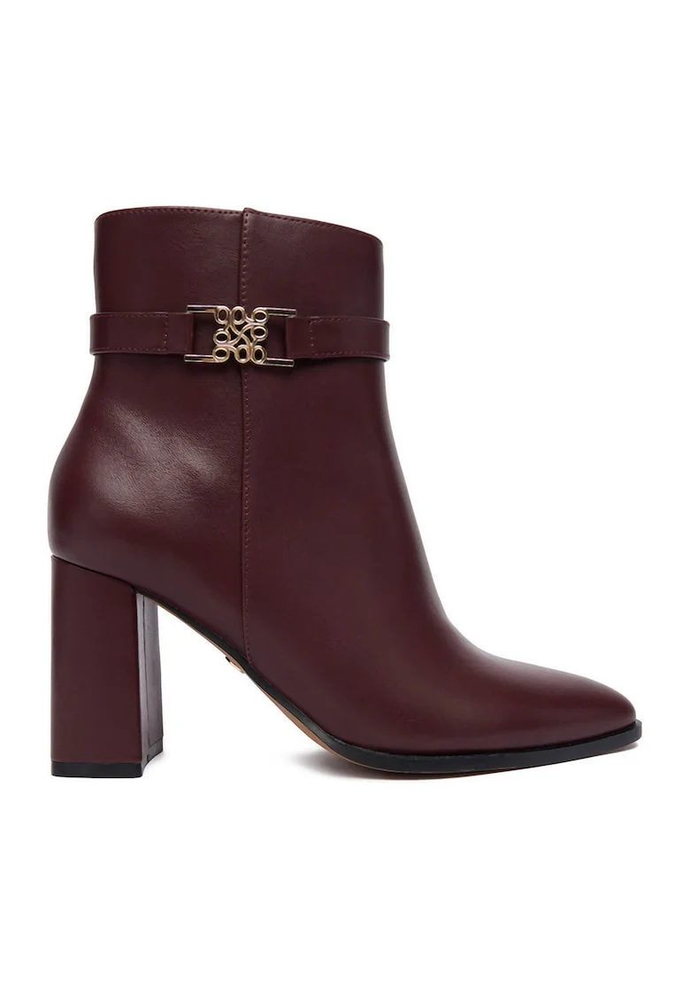 Botine dama CEO-NASIRA-01,  Textil, Bordeaux