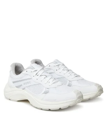 Tenisi barbati  Open White, textil, alb,