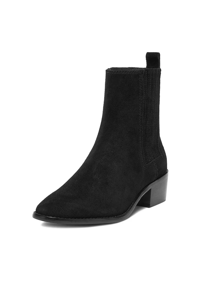 Botine dama CEO-LILI-R25SS07312,  Piele naturala, Negru
