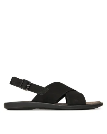 Sandale barbati  GRAZER-15 MI25, piele naturala, negru