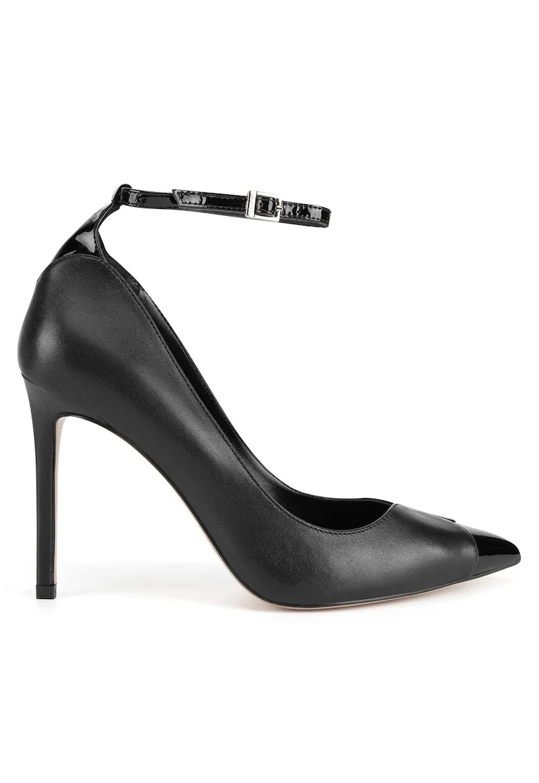 Pantofi dama,  OLIVIA-V-375-121-1, piele naturala, negru