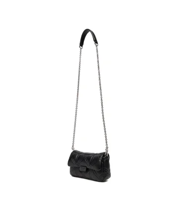 Geanta dama  ecologica, neagra, model UC001