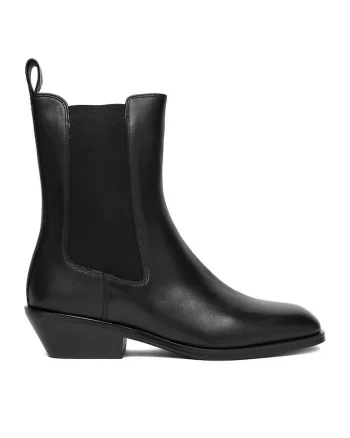 Botine dama CEO-AIDA-212-702-2,  Piele naturala, Negru