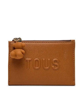 Portofel dama  model Brenda, ecologic, culoare camel