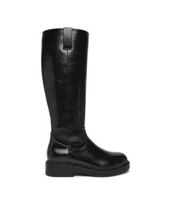 Cizme dama,  CEO-R25AW09100, negru, piele