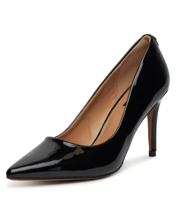 Pantofi dama,  tocuri medii, negru