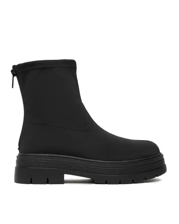 Botine dama,  CEO-WS6615-01, sintetic, negru