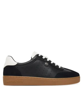Tenisi dama,  43F4SCFS5L, piele naturala, negru