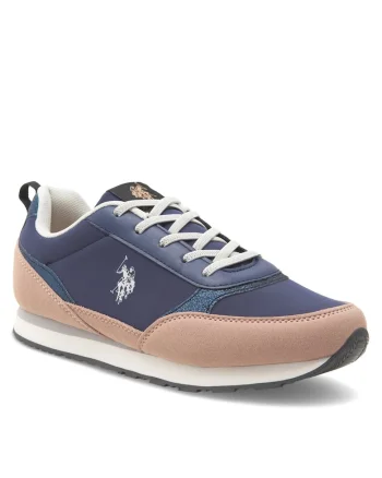 Tenisi unisex U.S. Polo bleumarin, textil, Bleumarin
