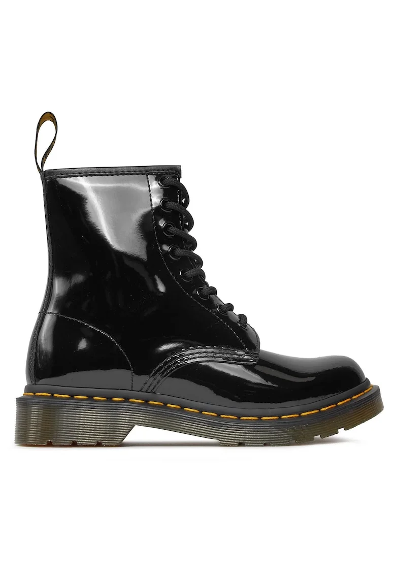Ghete dama  1460 W 11821011, piele naturala, negru,